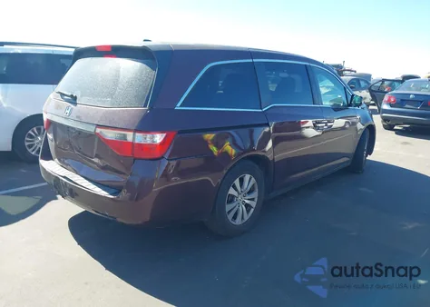 2012 Honda Odyssey Ex-L из США, поврежденный, VIN 5FNRL5H65CB072497